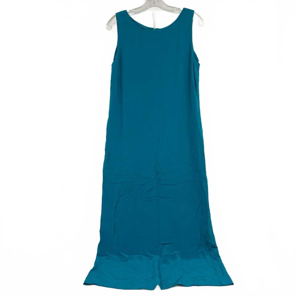 Cynthia Howie Teal Silk Maxi Dress | Women’s Regular 10